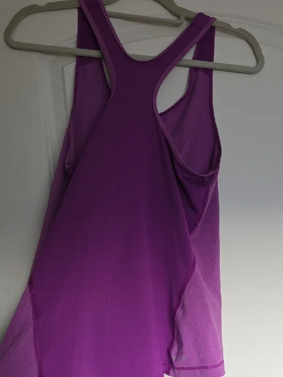 Nike Purple Racerback Performance Tank Top - Picture 4 of 5